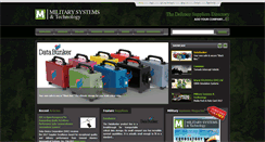 Desktop Screenshot of militarysystems-tech.com